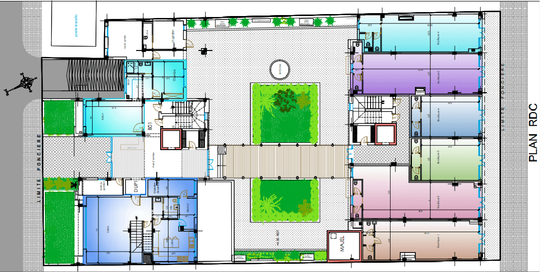 Plan Rez-de-Chaussée
